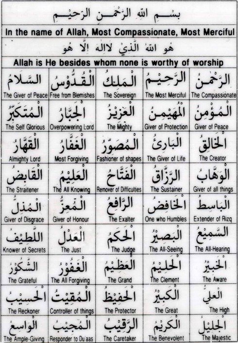 Asma ul husna